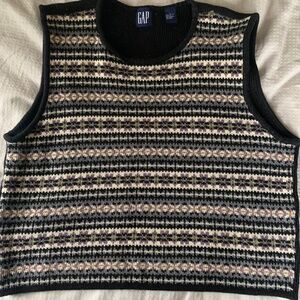 Vintage Gap knit vest